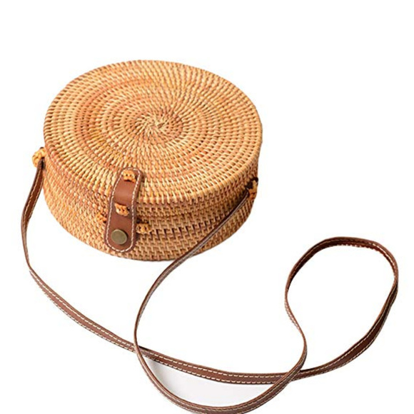 🌴Rattan Circle Bag🌴 - Picture 3 of 7